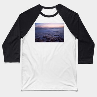 Calm Over the Rocks Baseball T-Shirt